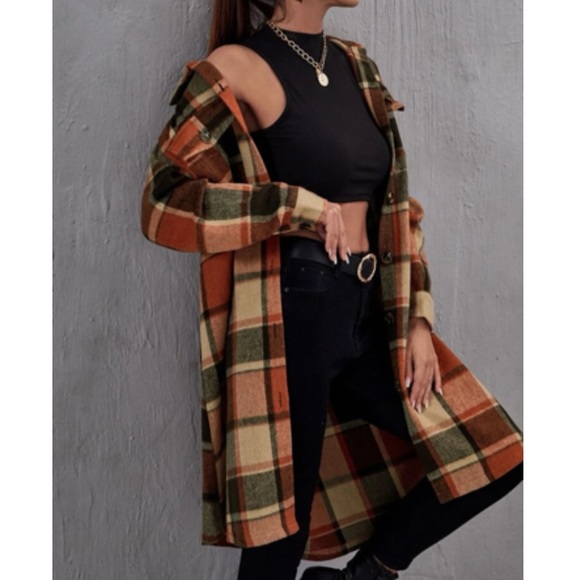Luxe plaid coat - Picture 5 of 5